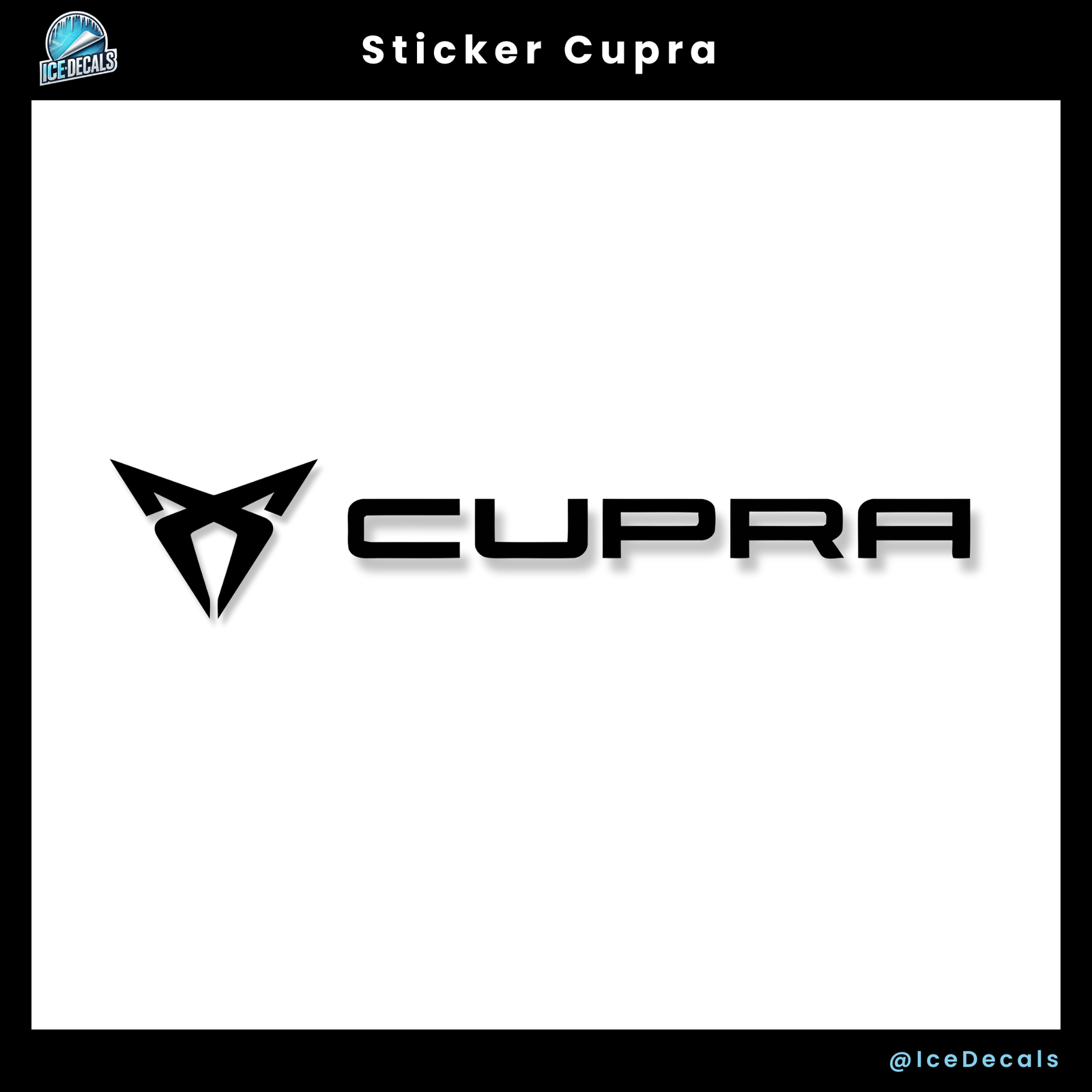 Sticker Cupra – Vinyle Premium Auto