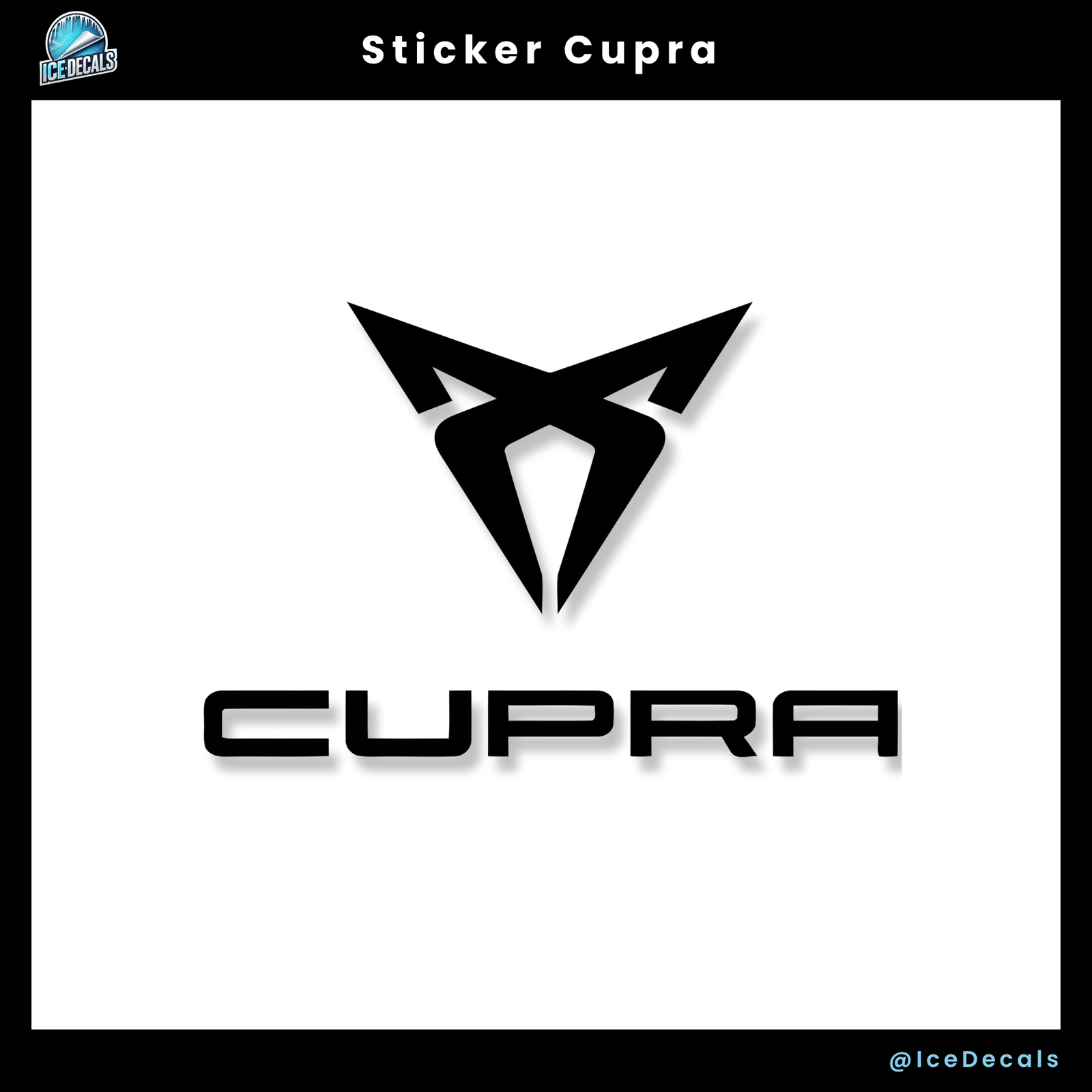 Sticker Cupra – Vinyle Premium Auto